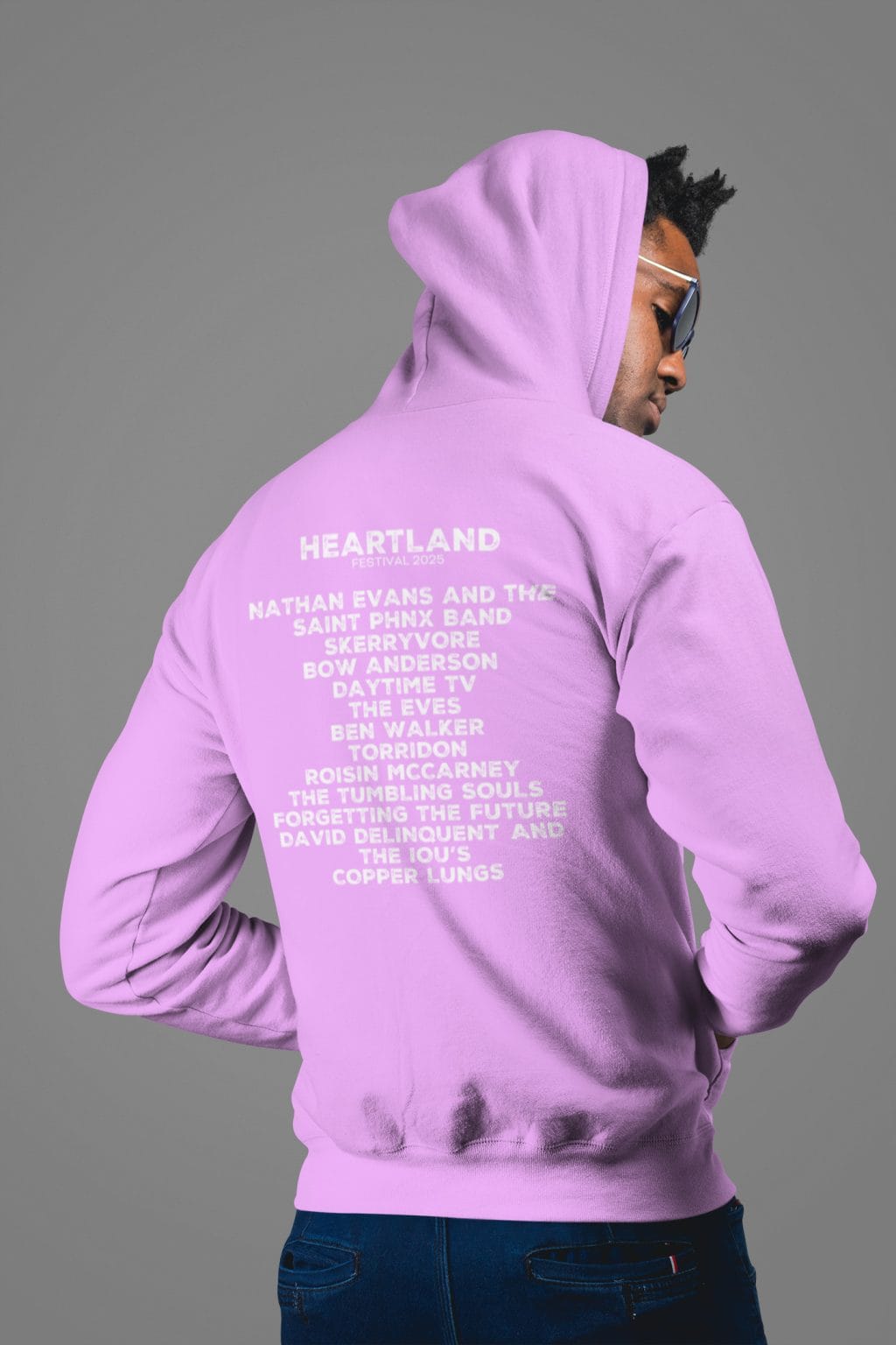 Adult Unisex 2025 Lineup Hoodie - Image 3